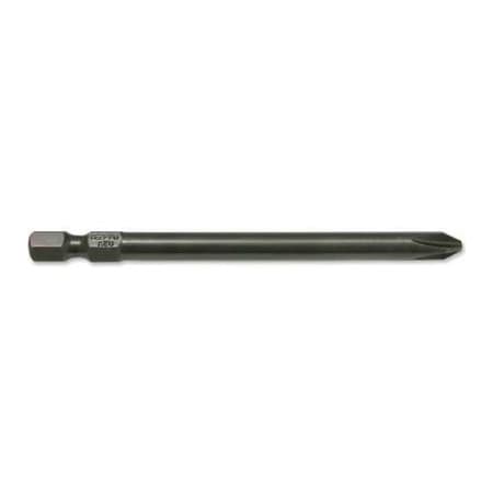 Urrea Urrea Heavy Duty Phillips Power Bit, , 6"L X 3/16", #1 Tip, 1/4 Hexagon Drive 12061X